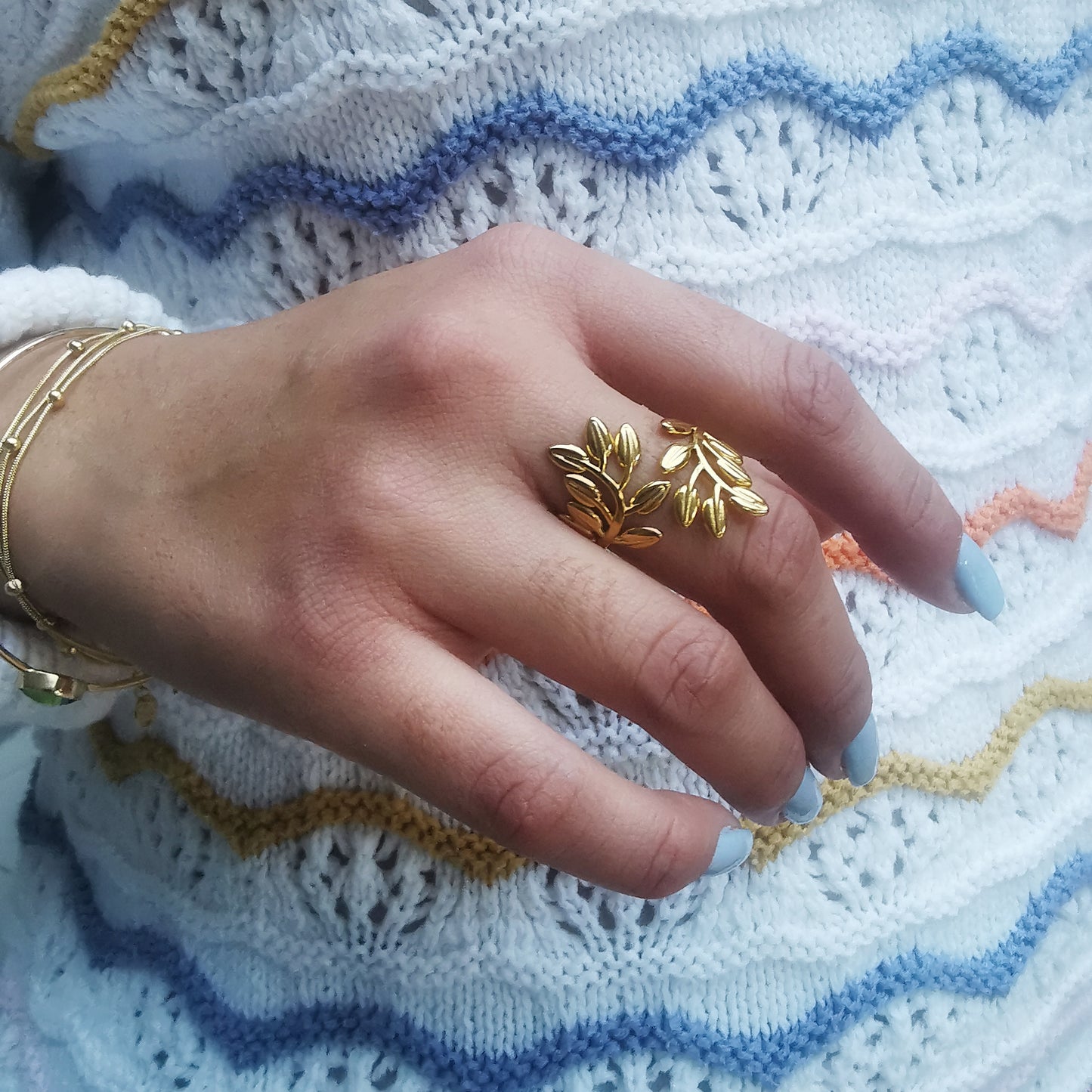 Olive - Adjustable Ring