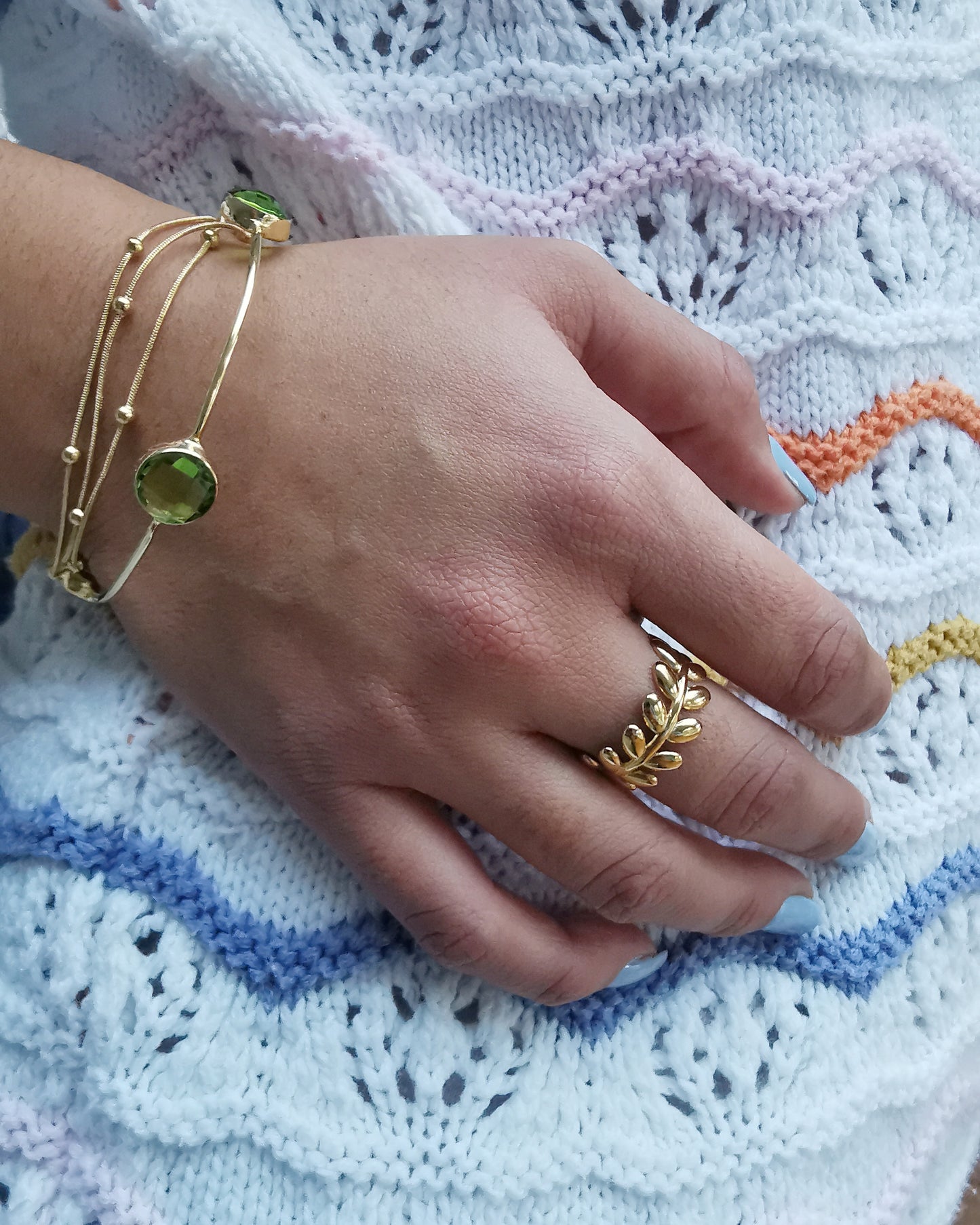 Vanina - Adjustable vine Ring