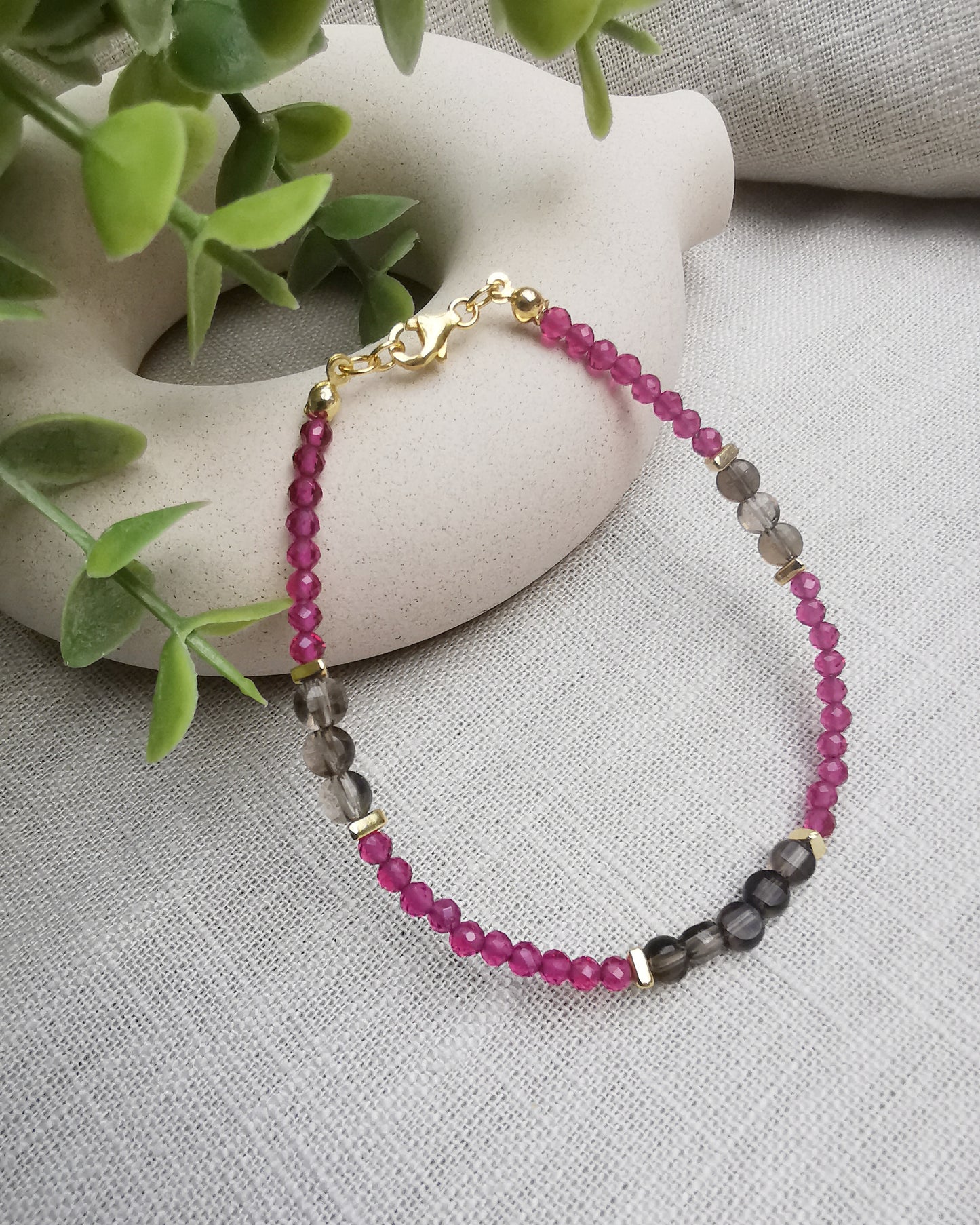 Gold Vermeil Gemstone Bracelets