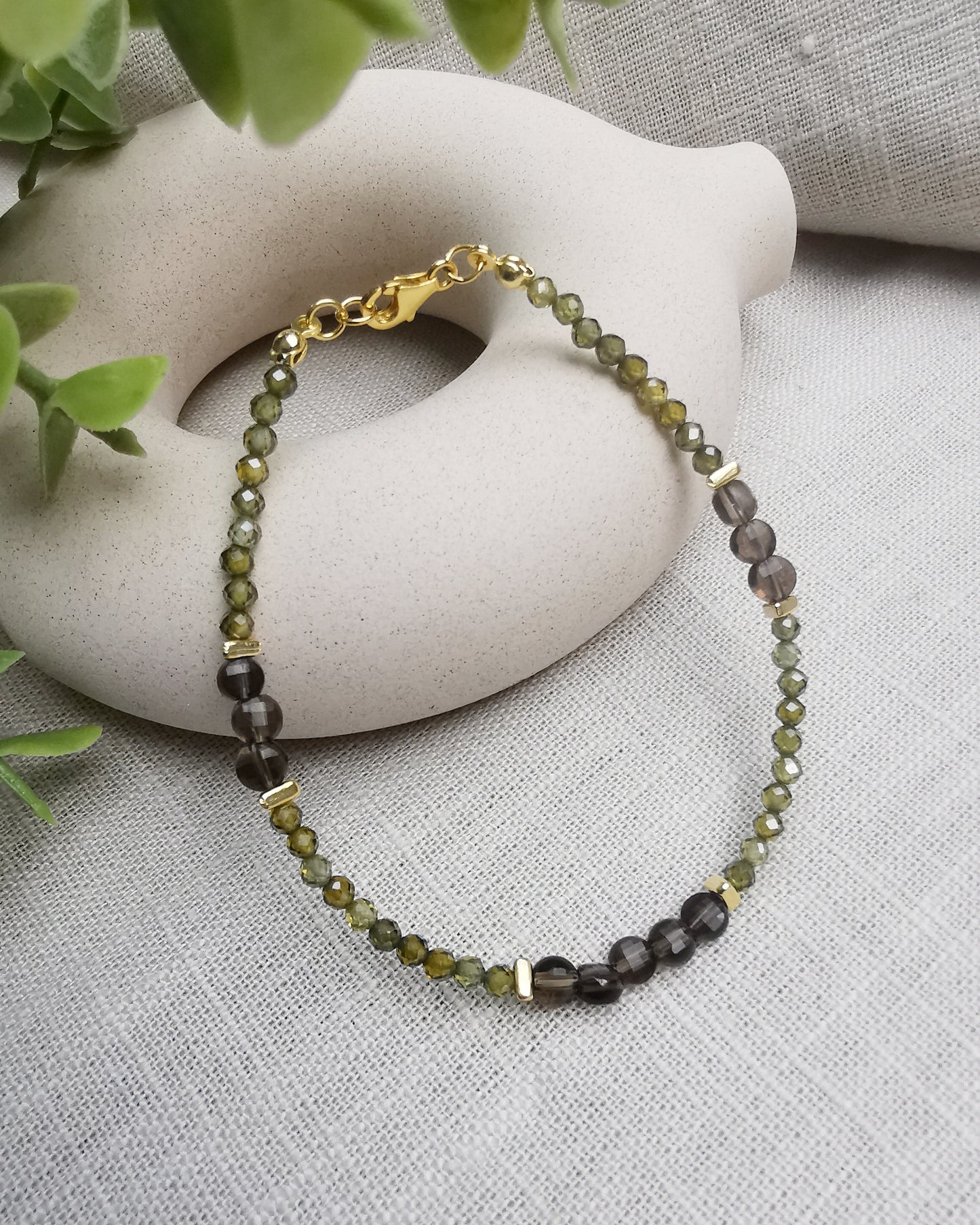 Gold Vermeil Gemstone Bracelets