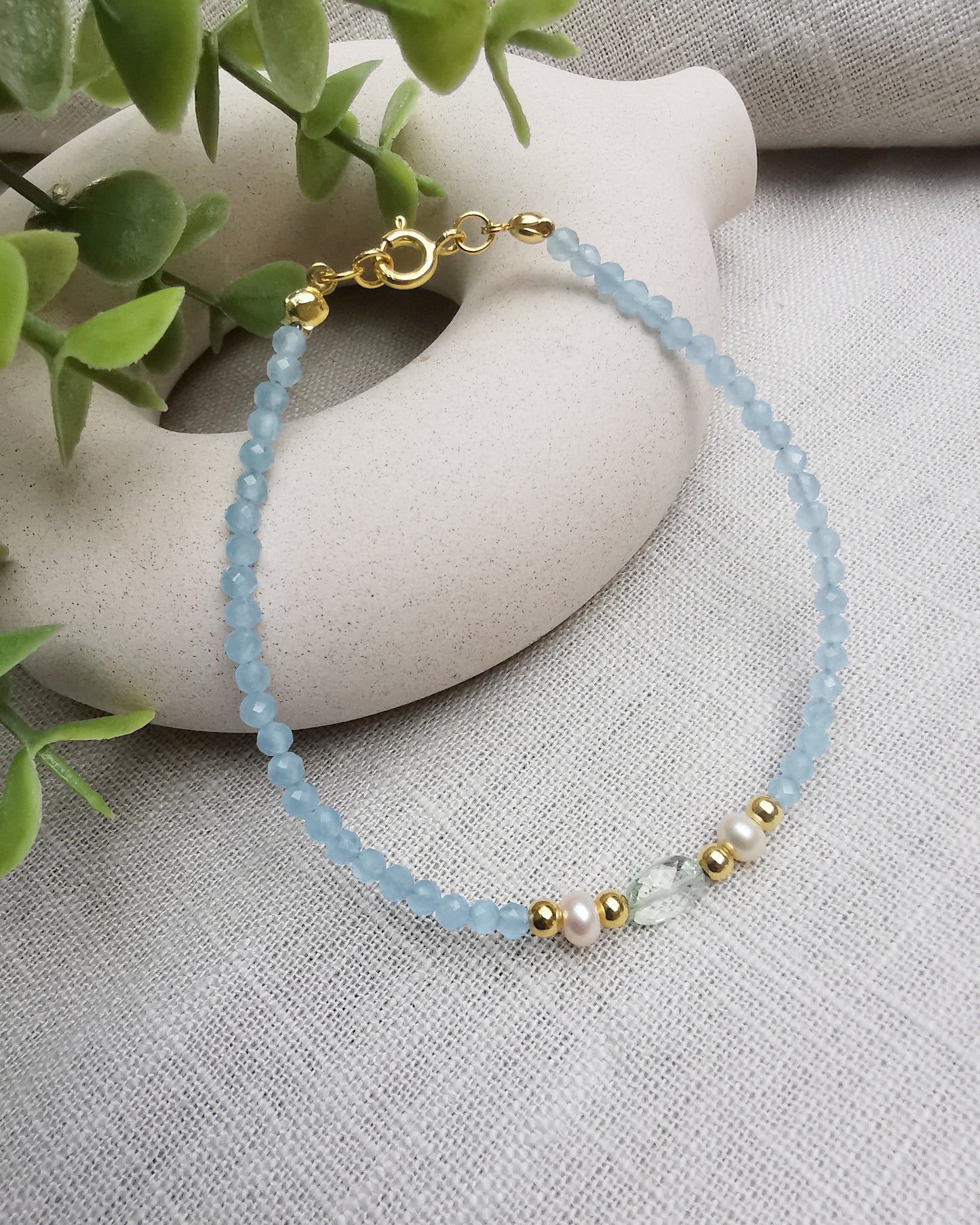 Gold Vermeil Gemstone Bracelets