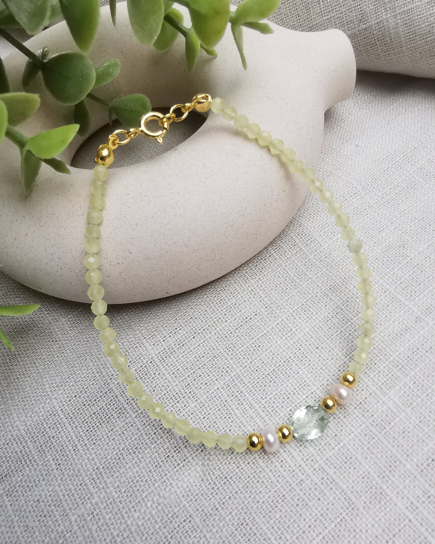 Gold Vermeil Gemstone Bracelets