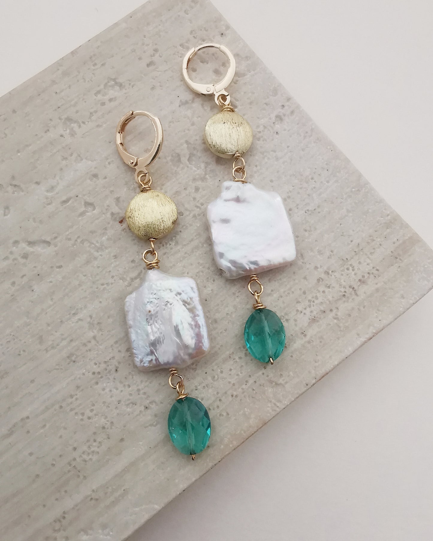 MARGOT - Freshwater Pearl Dangle Earrings. LIMITED EDITION