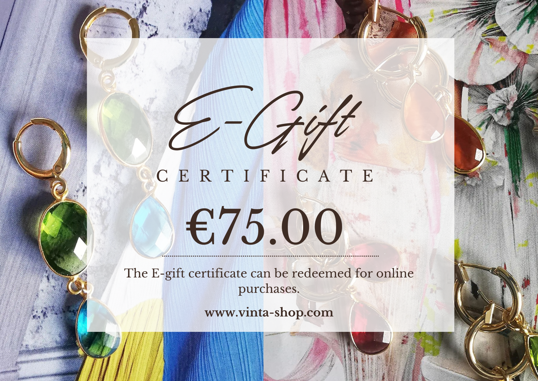 E-Gift Card - Vinta Shop