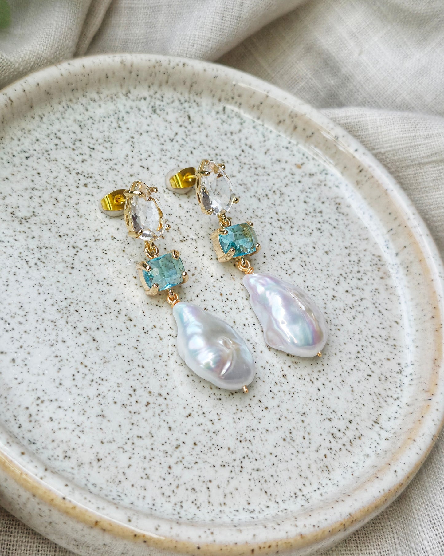 Calypso Baroque Pearl Earrings