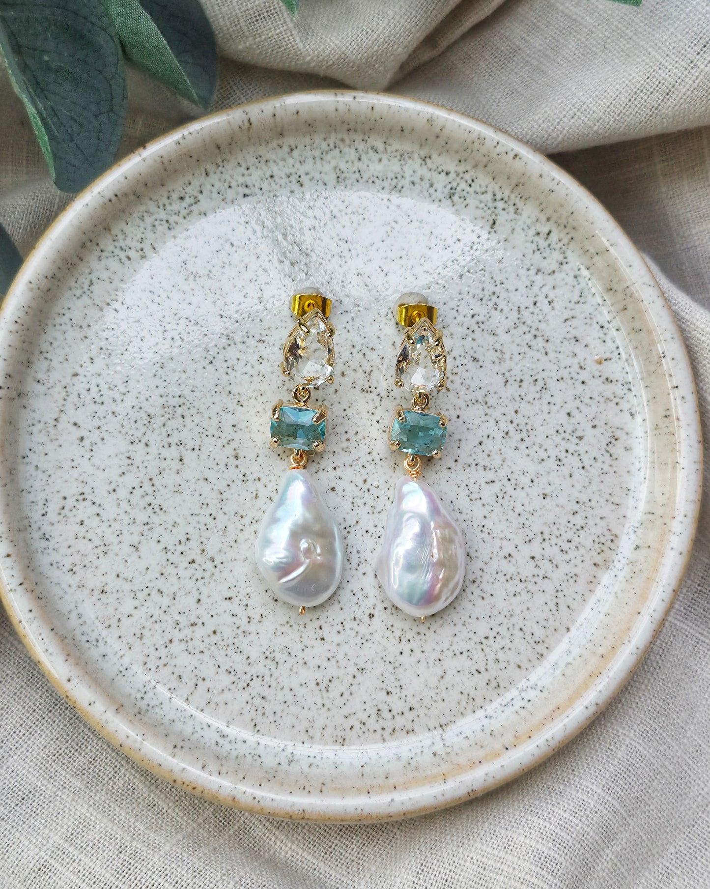 Calypso Baroque Pearl Earrings