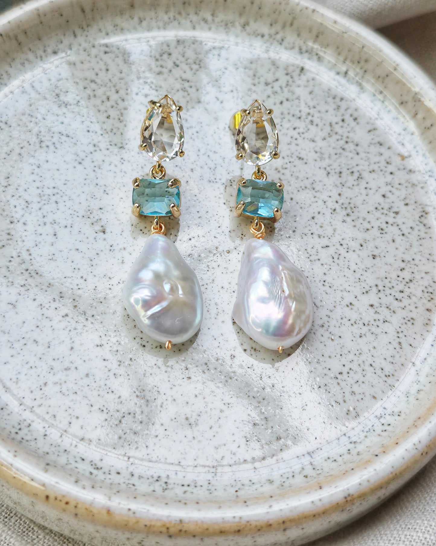 Calypso Baroque Pearl Earrings
